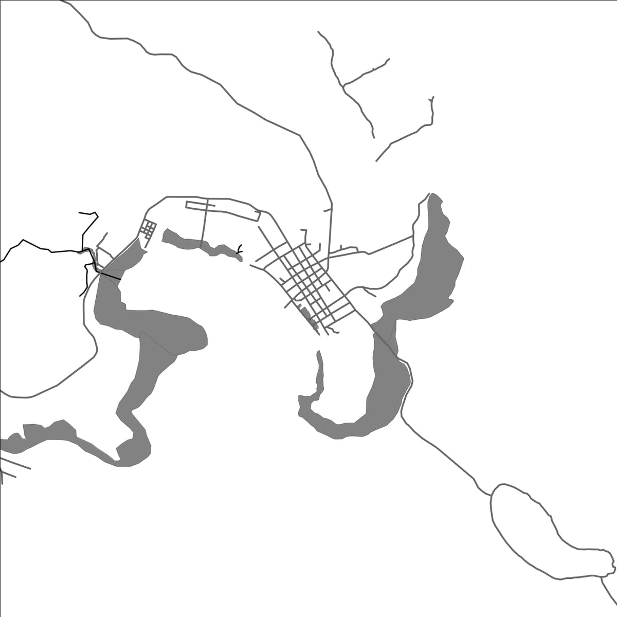 ROAD MAP OF SAN POLICARPO, PHILIPPINES BY MAPBAKES