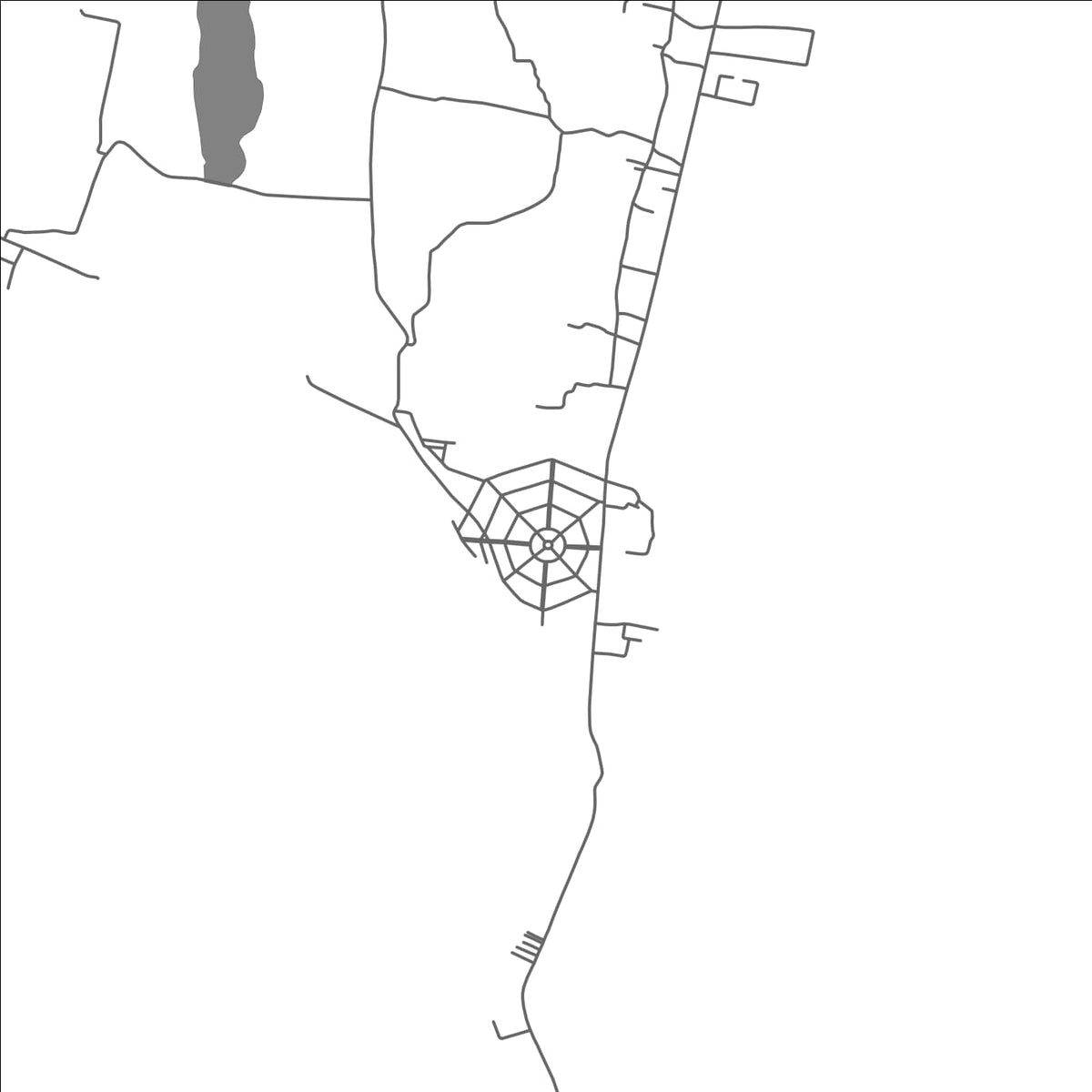 ROAD MAP OF SANTA, PHILIPPINES BY MAPBAKES