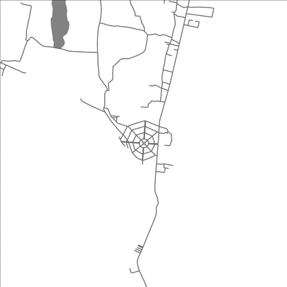 ROAD MAP OF SANTA, PHILIPPINES BY MAPBAKES