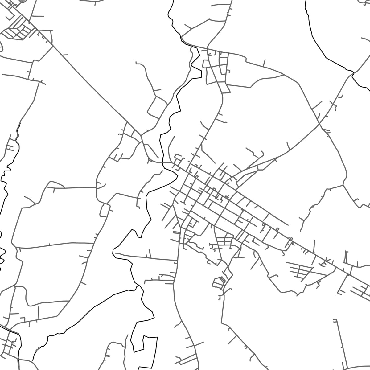ROAD MAP OF SANTA IGNACIA, PHILIPPINES BY MAPBAKES