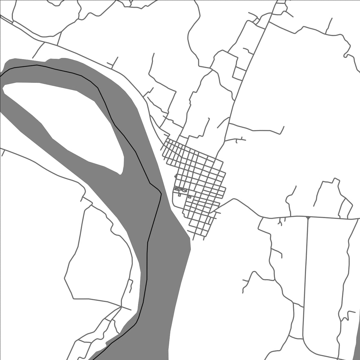 ROAD MAP OF SARRAT, PHILIPPINES BY MAPBAKES