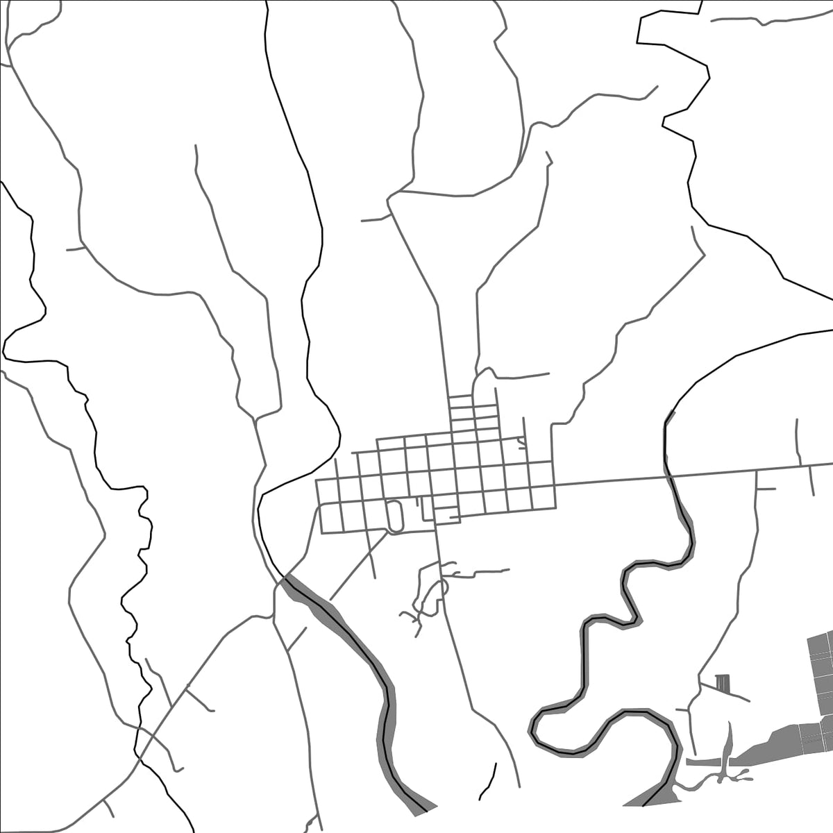 ROAD MAP OF SIATON, PHILIPPINES BY MAPBAKES