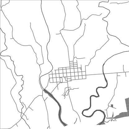 ROAD MAP OF SIATON, PHILIPPINES BY MAPBAKES