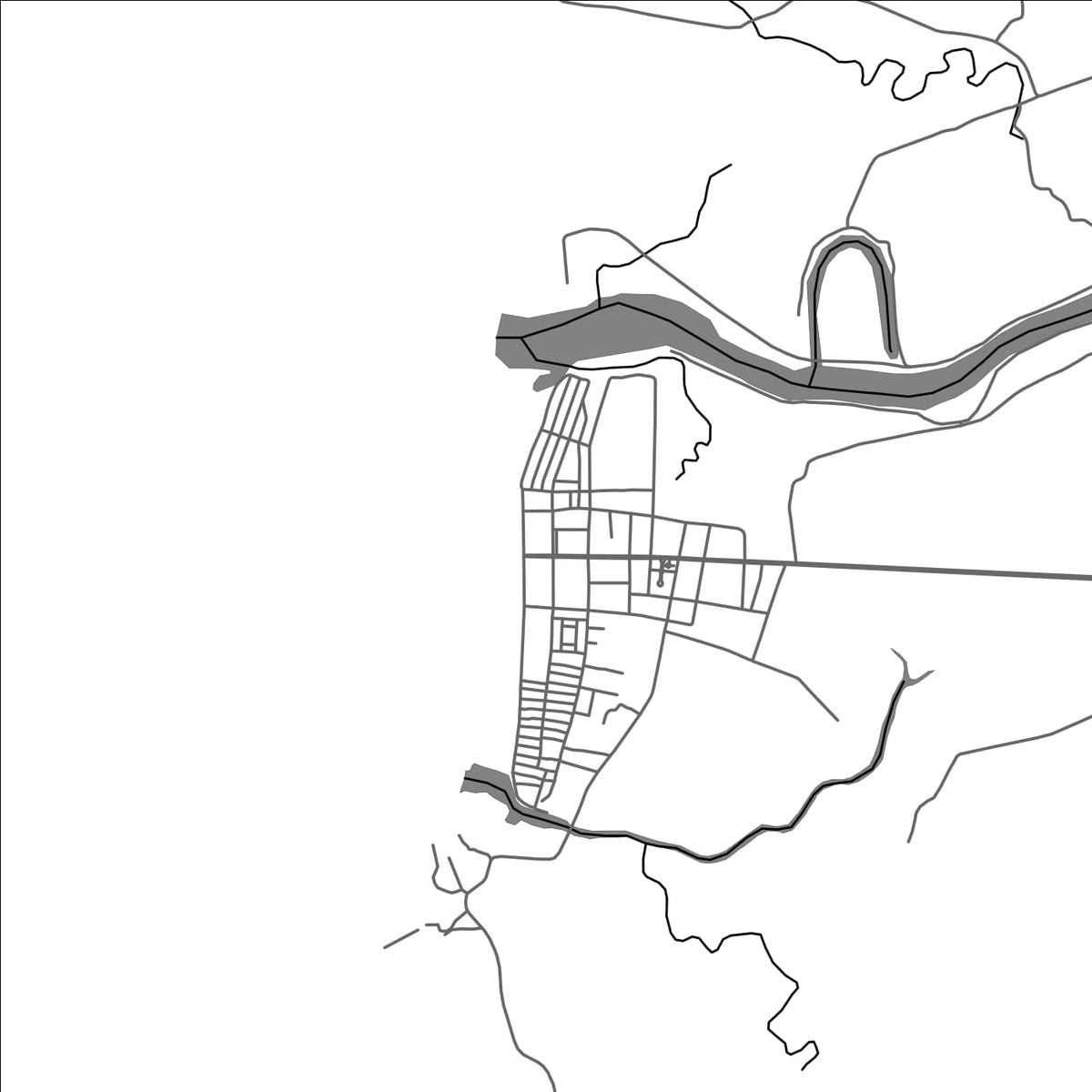 ROAD MAP OF SIPALAY, PHILIPPINES BY MAPBAKES