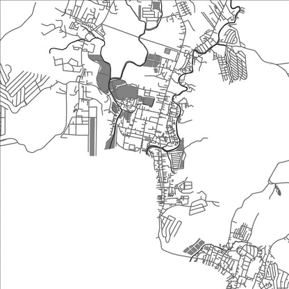 ROAD MAP OF SUBIC, PHILIPPINES BY MAPBAKES