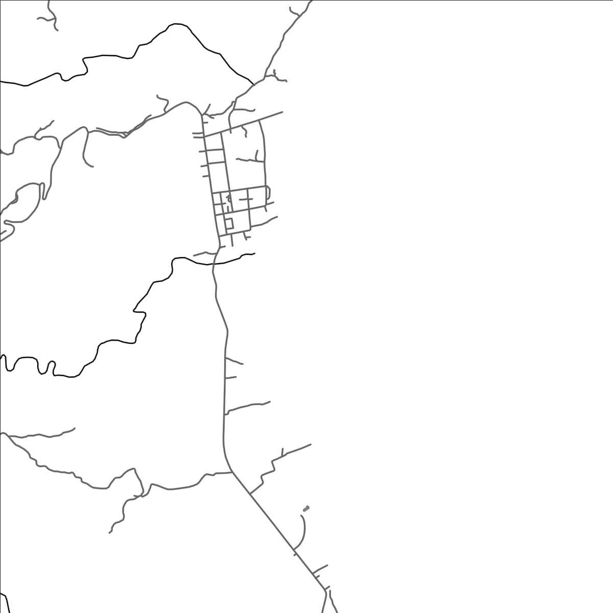 ROAD MAP OF TABOGON, PHILIPPINES BY MAPBAKES