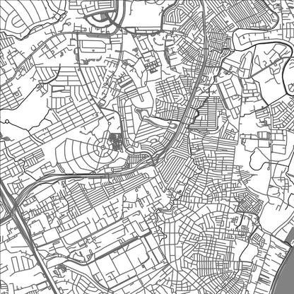 ROAD MAP OF TAGUIG CITY, PHILIPPINES BY MAPBAKES