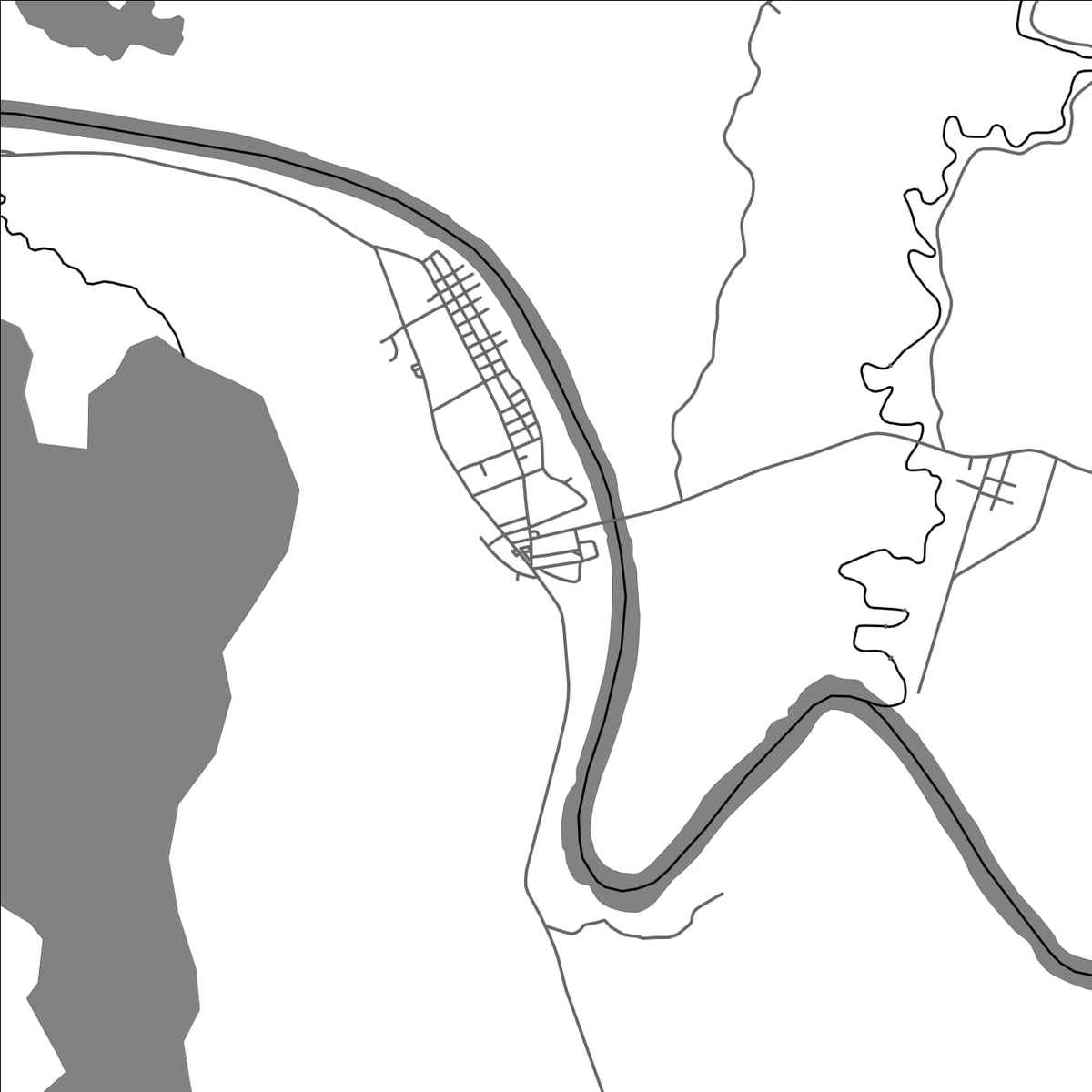 ROAD MAP OF TALACOGON, PHILIPPINES BY MAPBAKES