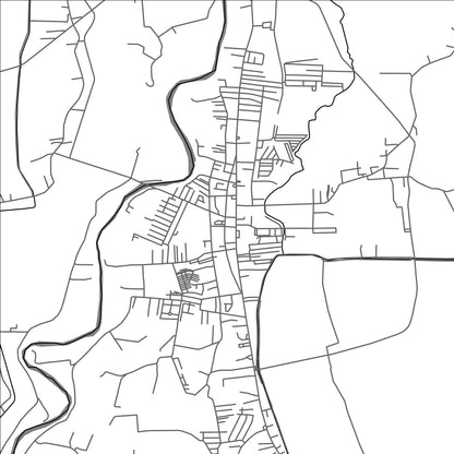 ROAD MAP OF TALAVERA, PHILIPPINES BY MAPBAKES