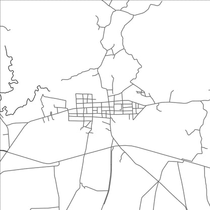 ROAD MAP OF TALUGTUG, PHILIPPINES BY MAPBAKES