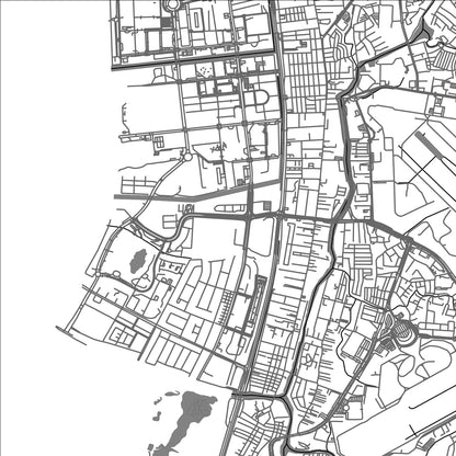 ROAD MAP OF TAMBO, PHILIPPINES BY MAPBAKES