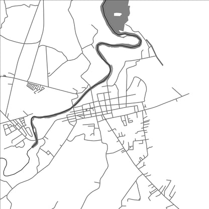 ROAD MAP OF TANJAY, PHILIPPINES BY MAPBAKES