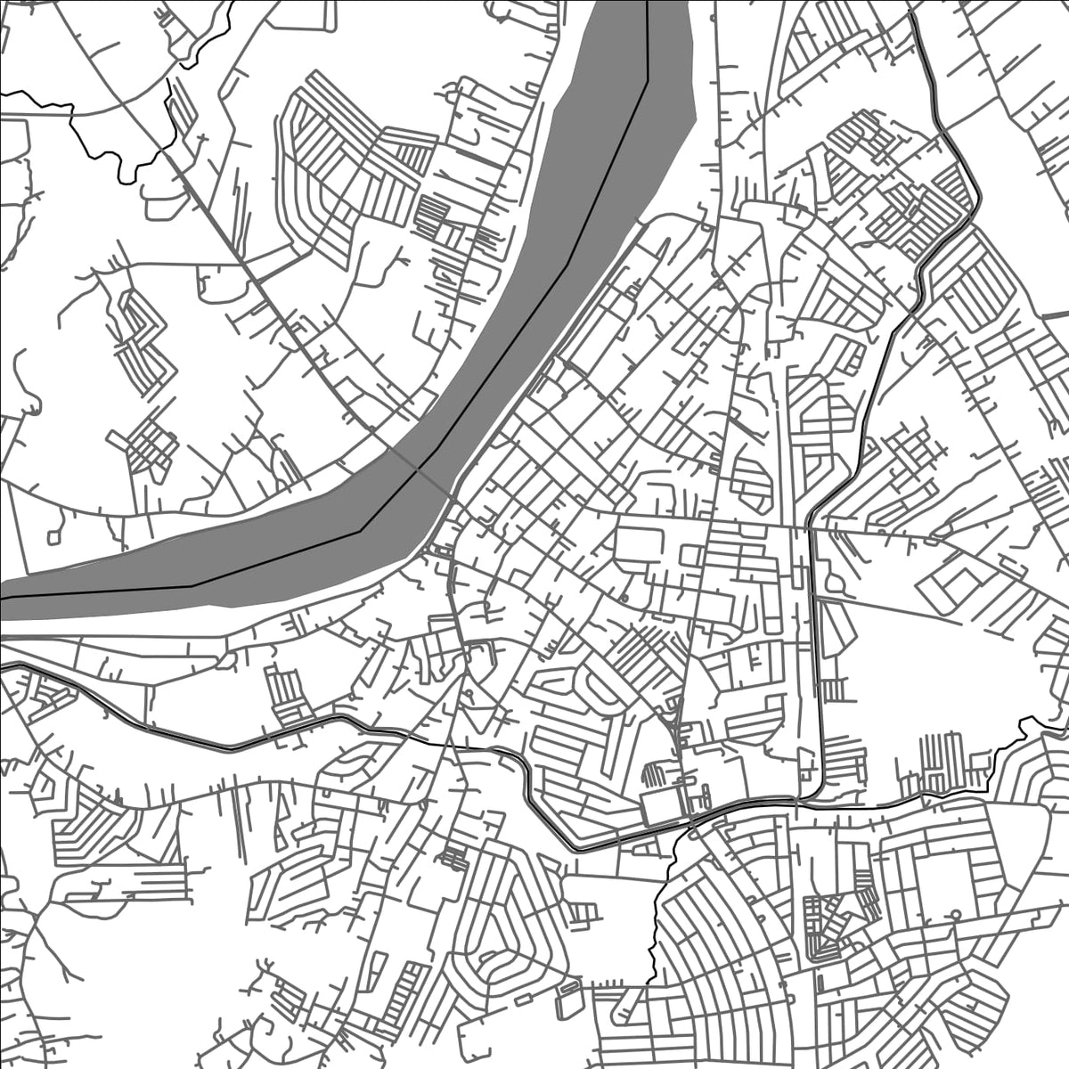 ROAD MAP OF TARLAC CITY, PHILIPPINES BY MAPBAKES
