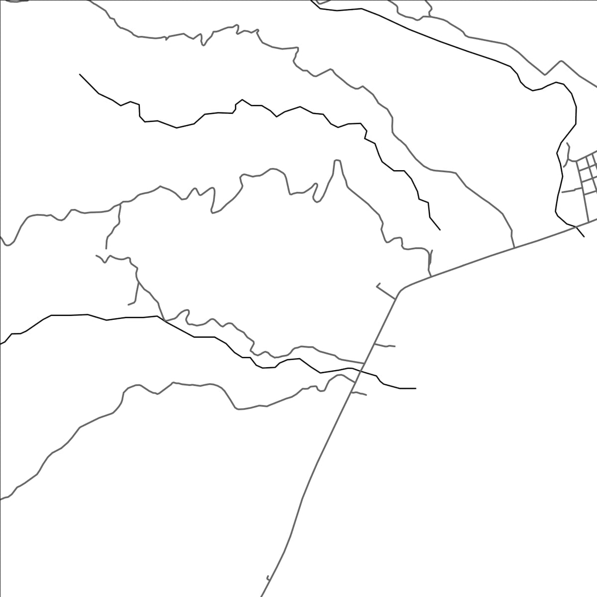 ROAD MAP OF TAYASAN, PHILIPPINES BY MAPBAKES