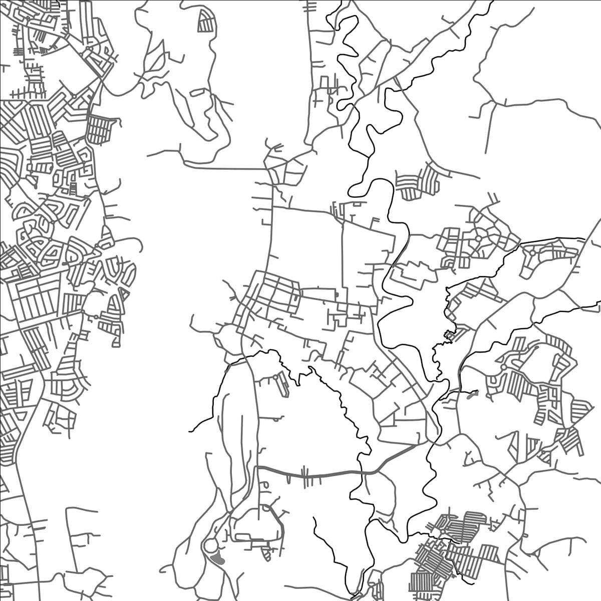 ROAD MAP OF TERESA, PHILIPPINES BY MAPBAKES