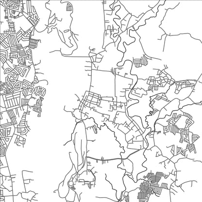 ROAD MAP OF TERESA, PHILIPPINES BY MAPBAKES