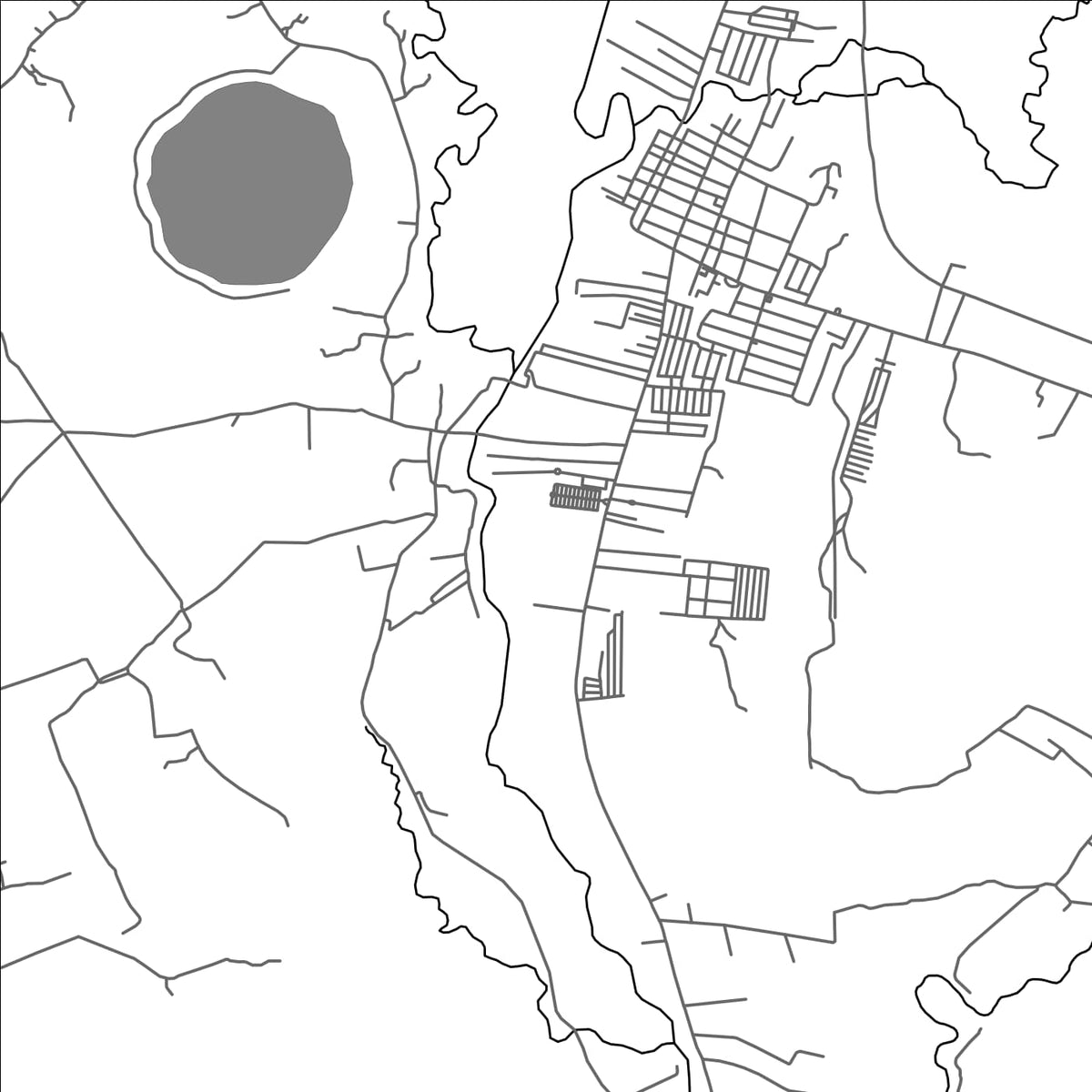 ROAD MAP OF TIAONG, PHILIPPINES BY MAPBAKES