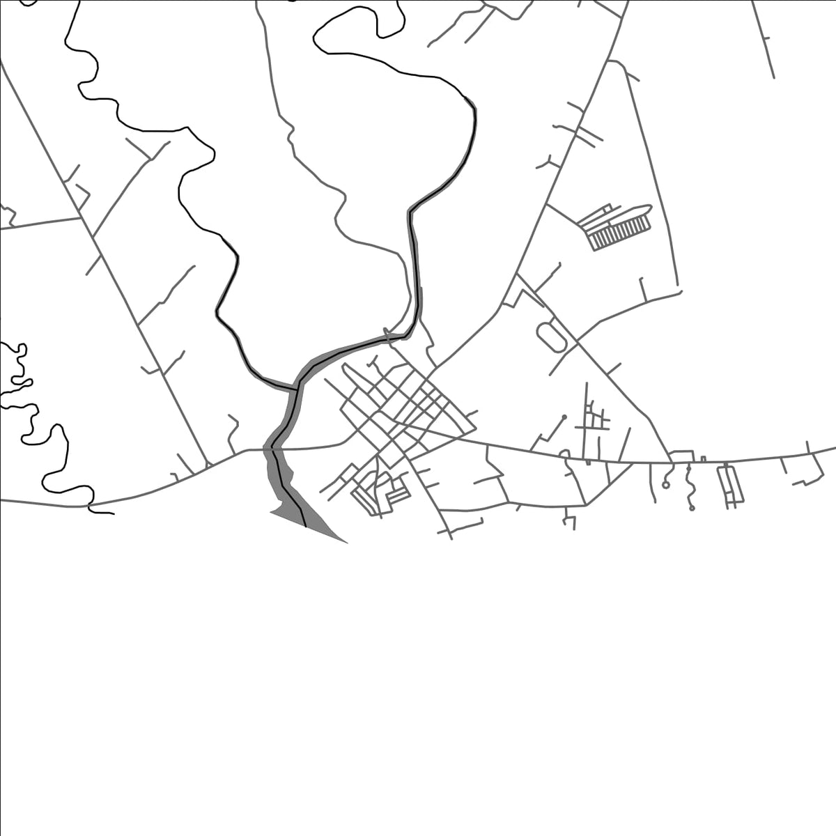 ROAD MAP OF TIGBAUAN, PHILIPPINES BY MAPBAKES
