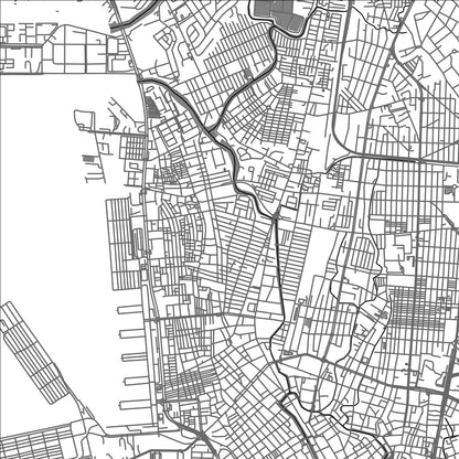 ROAD MAP OF TONDO, PHILIPPINES BY MAPBAKES