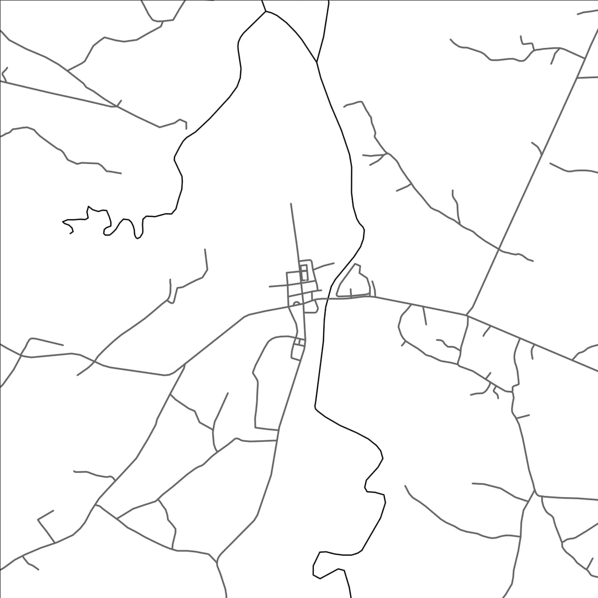 ROAD MAP OF TRINIDAD, PHILIPPINES BY MAPBAKES