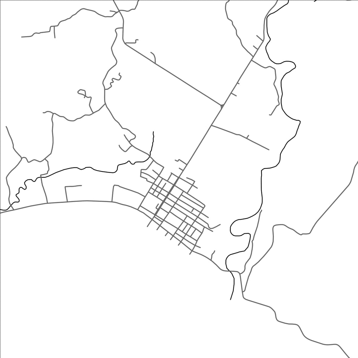 ROAD MAP OF TUCURAN, PHILIPPINES BY MAPBAKES