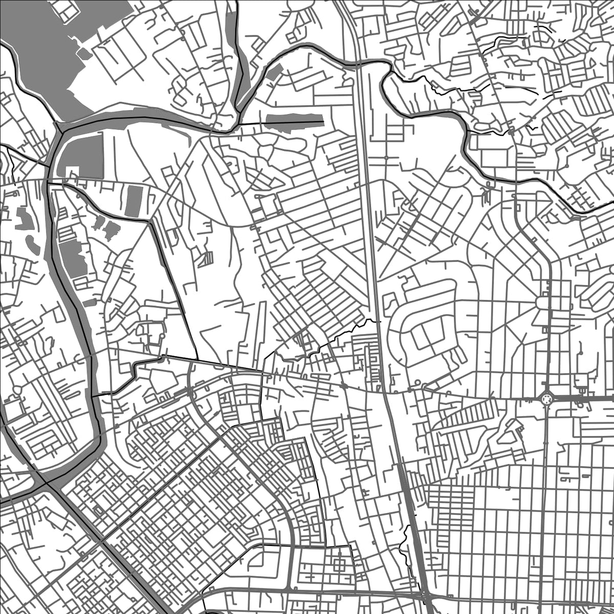 ROAD MAP OF TUGATOG, PHILIPPINES BY MAPBAKES