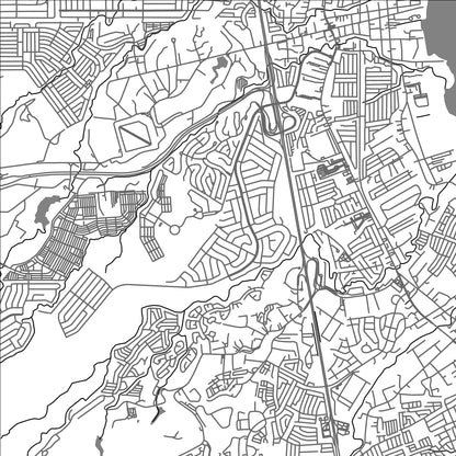 ROAD MAP OF TUNASAN, PHILIPPINES BY MAPBAKES