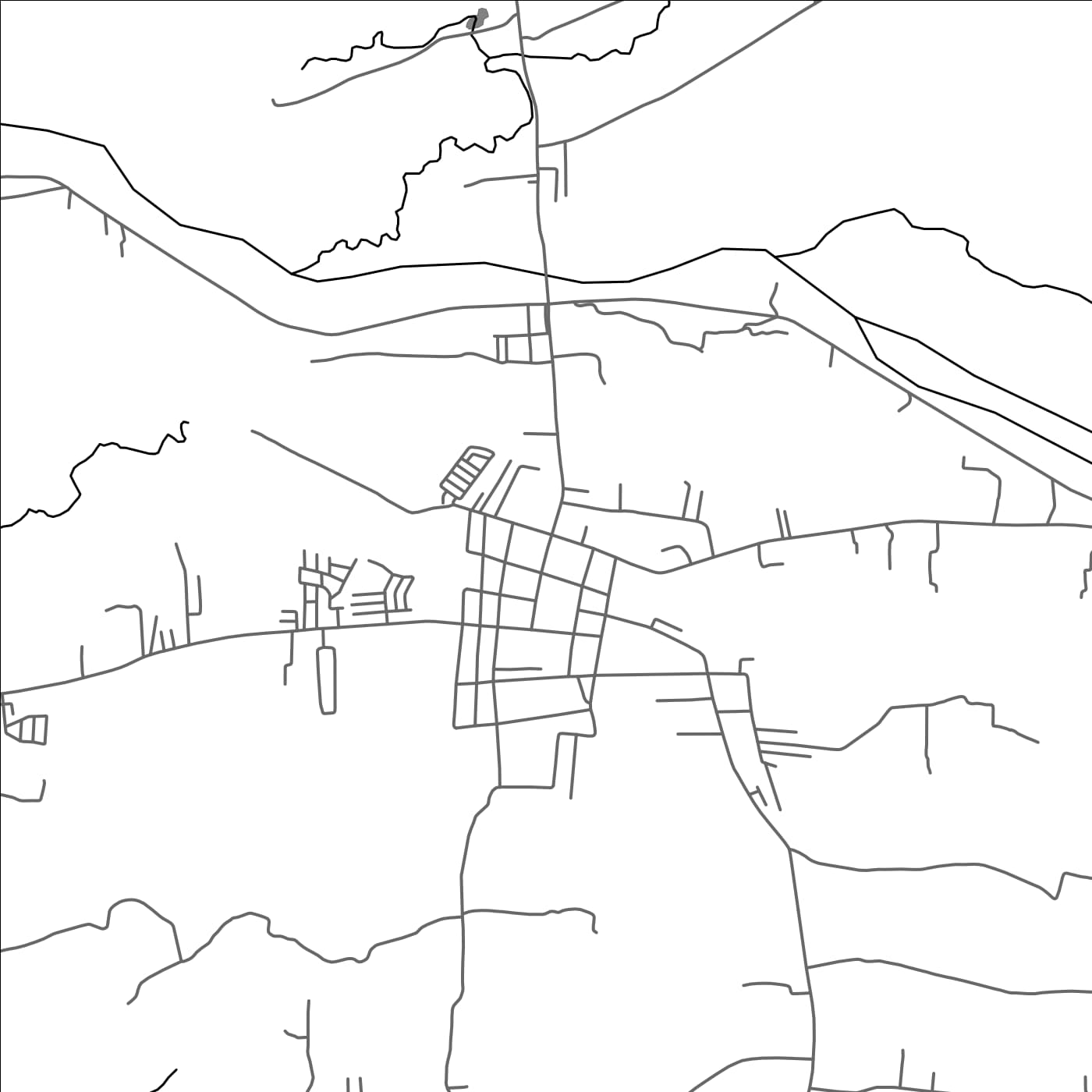 ROAD MAP OF UMINGAN, PHILIPPINES BY MAPBAKES