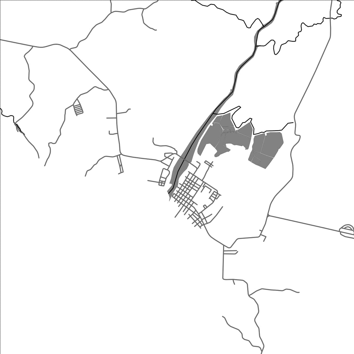 ROAD MAP OF UNISAN, PHILIPPINES BY MAPBAKES