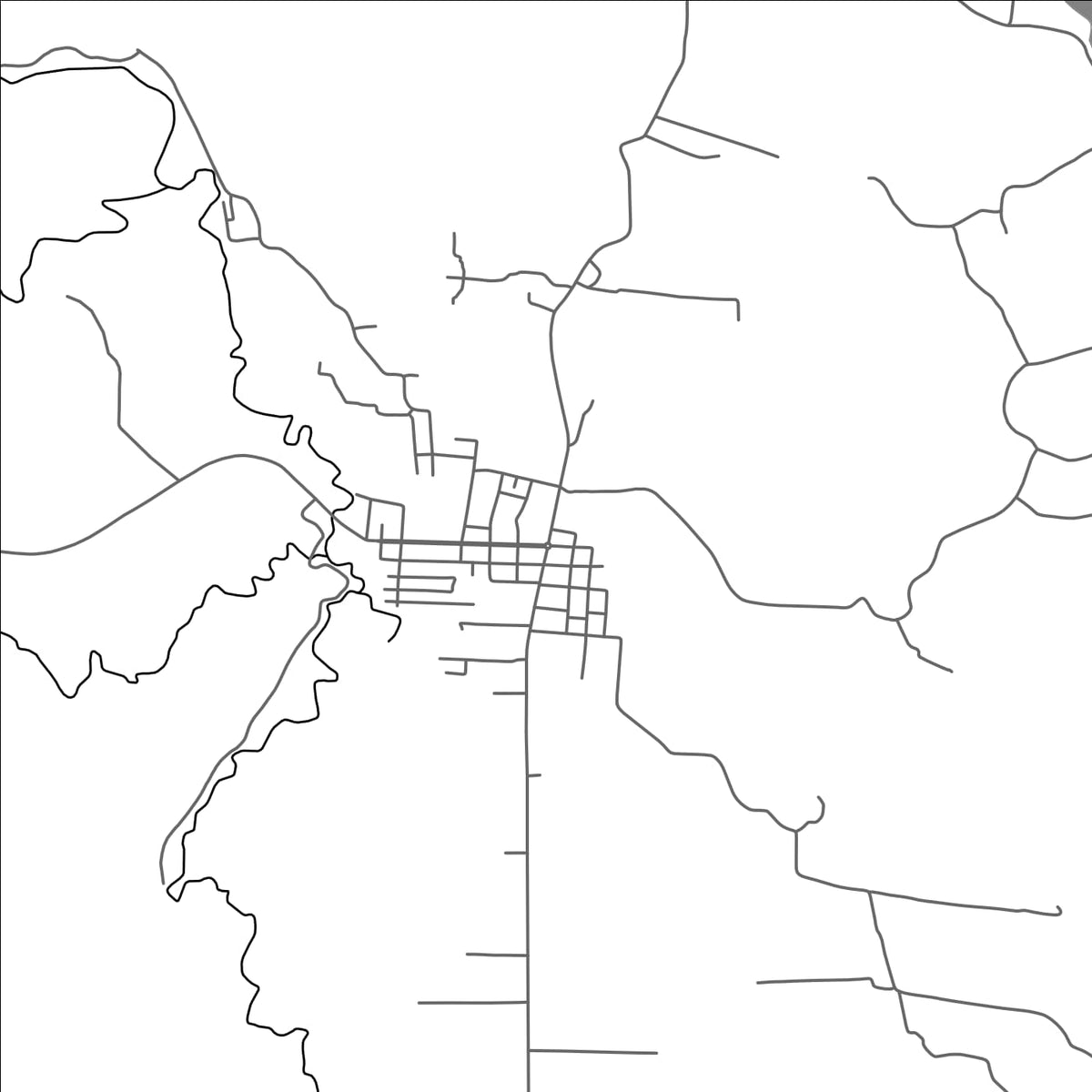 ROAD MAP OF UPI, PHILIPPINES BY MAPBAKES