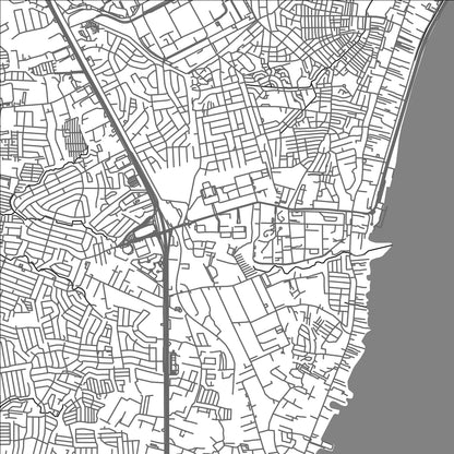 ROAD MAP OF UPPER BICUTAN, PHILIPPINES BY MAPBAKES