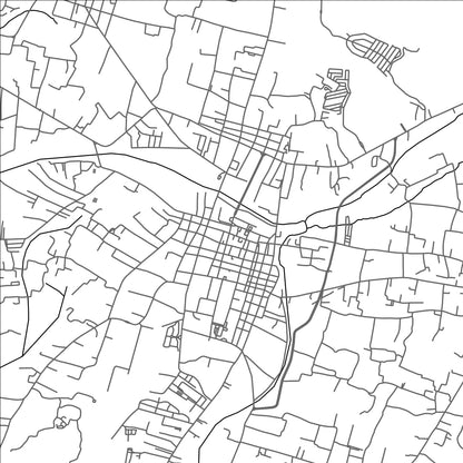 ROAD MAP OF VIGAN, PHILIPPINES BY MAPBAKES