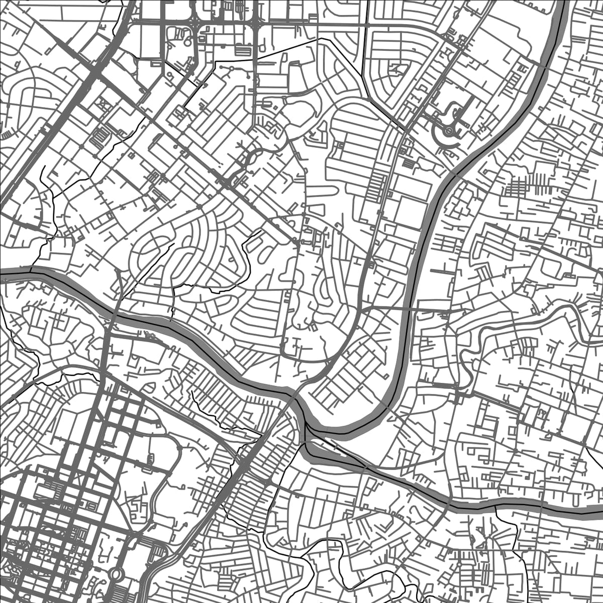 ROAD MAP OF WEST REMBO, PHILIPPINES BY MAPBAKES