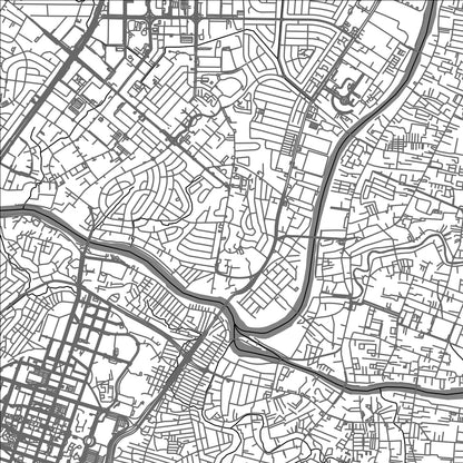 ROAD MAP OF WEST REMBO, PHILIPPINES BY MAPBAKES