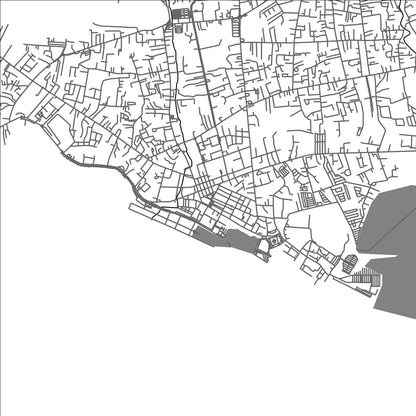 ROAD MAP OF ZAMBOANGA CITY, PHILIPPINES BY MAPBAKES