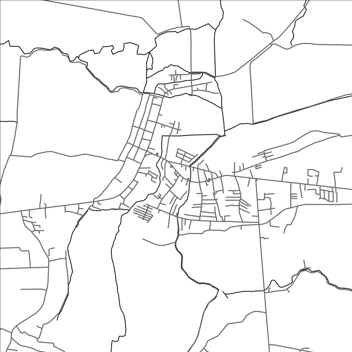 ROAD MAP OF ZARAGOZA, PHILIPPINES BY MAPBAKES