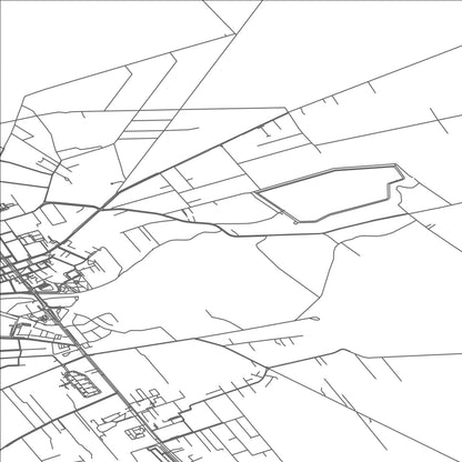 ROAD MAP OF GARWOLIN, POLAND BY MAPBAKES