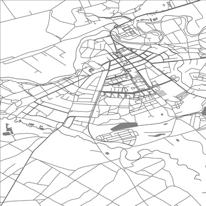ROAD MAP OF GOLUB DOBRZYN, POLAND BY MAPBAKES