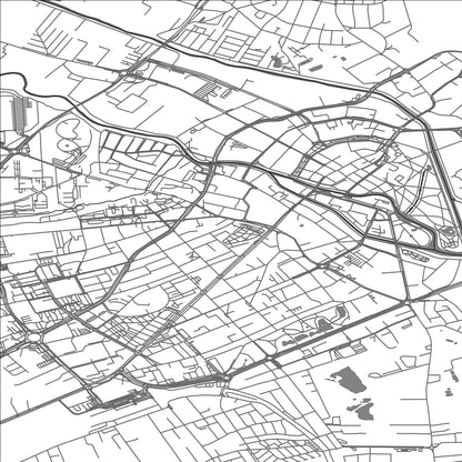 ROAD MAP OF KALISZ, POLAND BY MAPBAKES