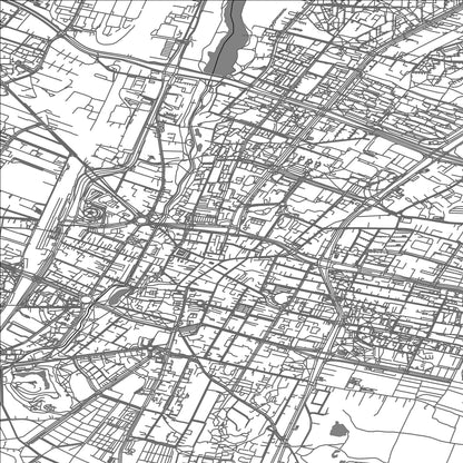 ROAD MAP OF KIELCE, POLAND BY MAPBAKES