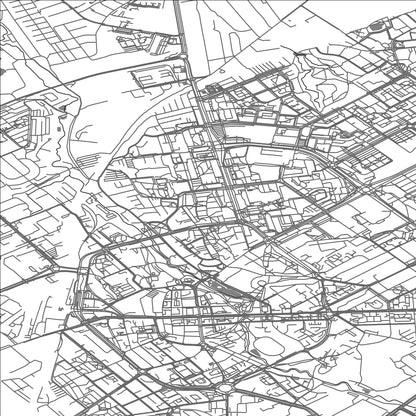 ROAD MAP OF KOSZALIN, POLAND BY MAPBAKES