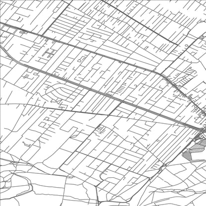 ROAD MAP OF LOMIANKI, POLAND BY MAPBAKES