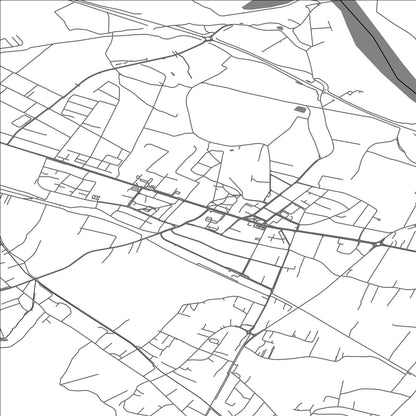 ROAD MAP OF NISKO, POLAND BY MAPBAKES
