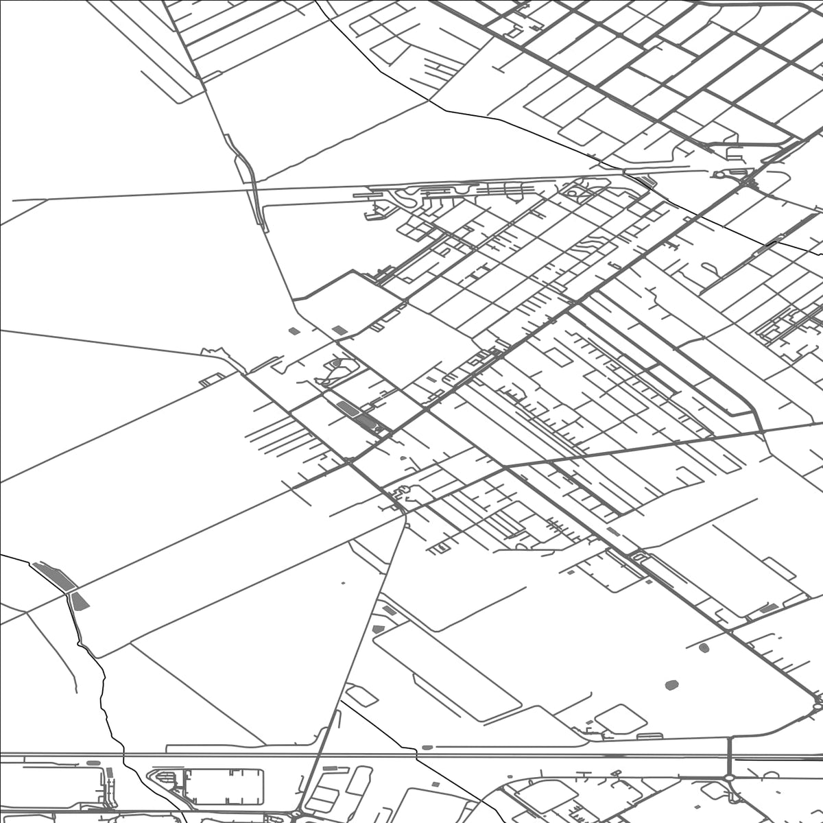 ROAD MAP OF PLEWISKA, POLAND BY MAPBAKES