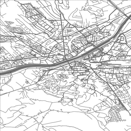 ROAD MAP OF PRZEMYSL, POLAND BY MAPBAKES