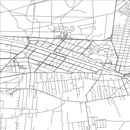 ROAD MAP OF SULEJOWEK, POLAND BY MAPBAKES