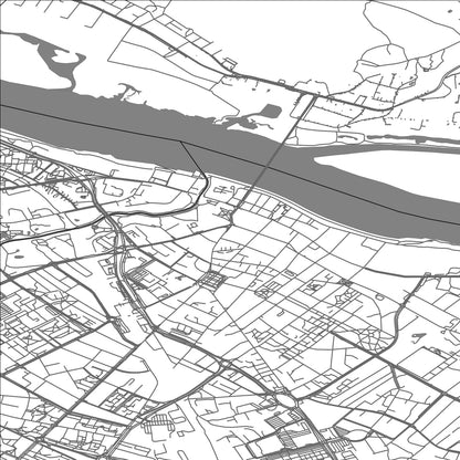 ROAD MAP OF WLOCLAWEK, POLAND BY MAPBAKES