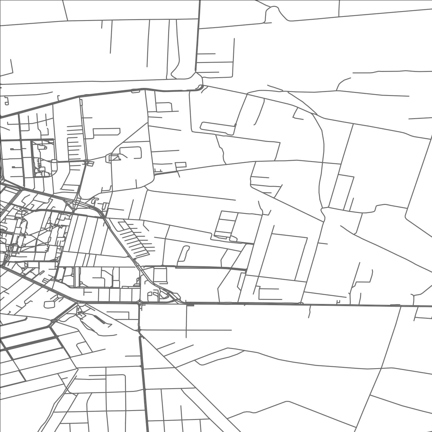 ROAD MAP OF ZDUNSKA WOLA, POLAND BY MAPBAKES