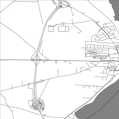 ROAD MAP OF ZNIN, POLAND BY MAPBAKES