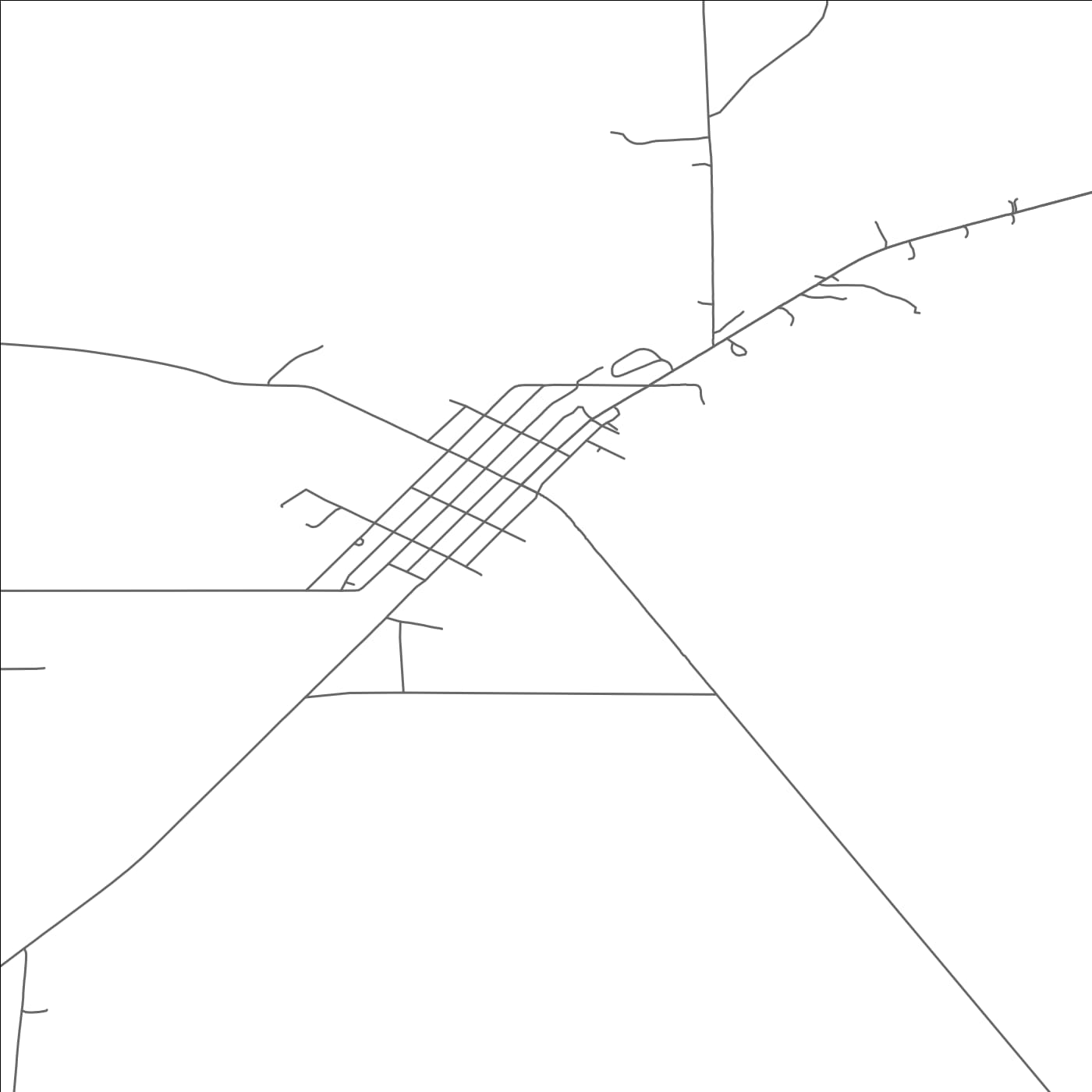 ROAD MAP OF AUGUSTA, MONTANA BY MAPBAKES